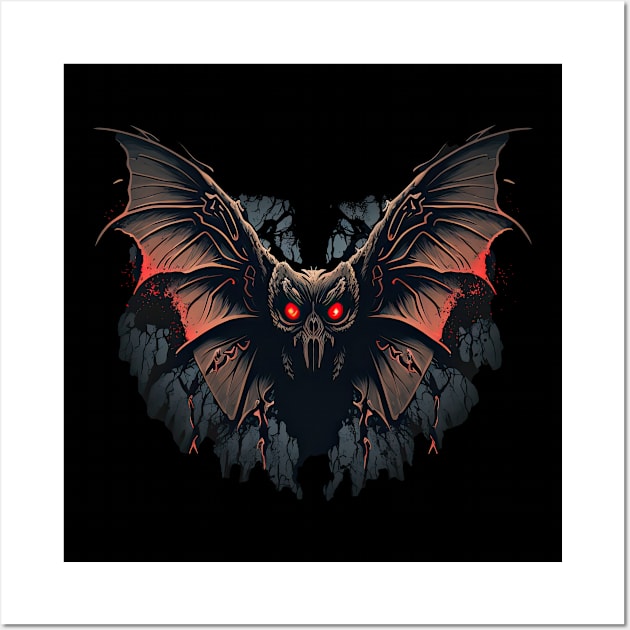 Mothman Wall Art by JayD World